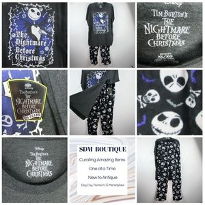 Nightmare Before Christmas NEW Pajamas Mens XL SET
